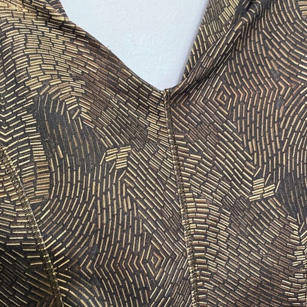 Lululemon City Tank Peplum Golden Goddess Cashew‎ Size 4 - Picture 3 of 11